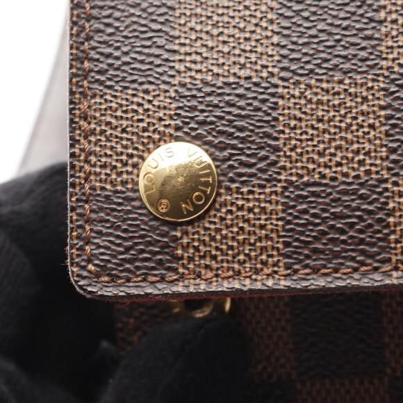 LOUIS VUITTON Brown Damier Leather Shoulder Bag - Picture 7 of 10